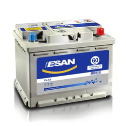 12V 60Ah Esan Tam Kapalı R+ L2 Akü